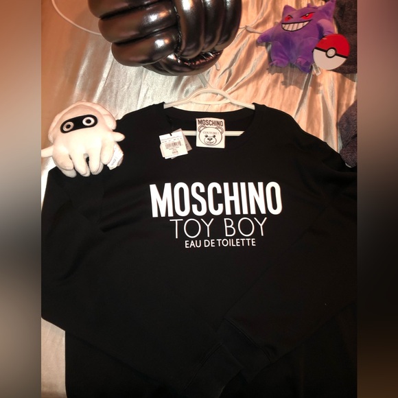 Moschino Toy Boy Bear Sweatshirt Black